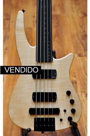 NS Design CR5 Radius Fretless Bass Guitar Natural NS Design CR5 Radius Fretless Bass Guitar Natural